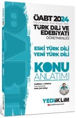 Yediiklim 2024 ÖABT Türk Dili ve Edebiyatı Öğretmenliği Eski Türk Dili Yeni Türk Dili Konu Anlatımı - Faruk Karaaslan Yediiklim Yayınları