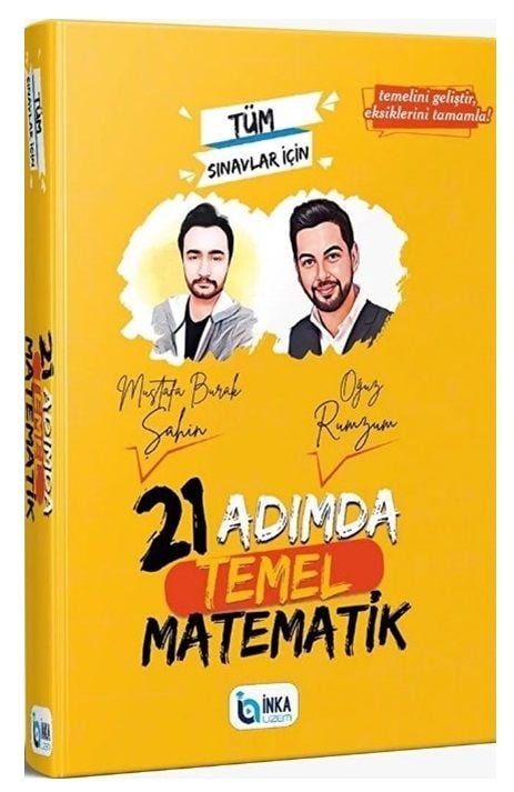 İnka Uzem KPSS DGS ALES AYT TYT 21 Adımda Temel Matematik İnka Uzem