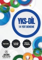 Akın Dil YKS DİL YDT 14 Deneme Akın Publishing