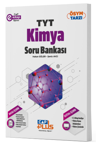 Çap Yayınları YKS TYT Kimya Plus Soru Bankası Çap Yayınları