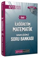 Pegem 2020 ÖABT İlköğretim Matematik Soru Bankası Çözümlü Pegem Akademi Yayınları