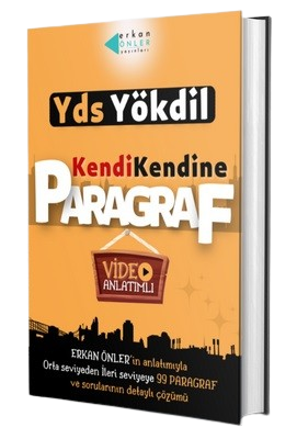 Erkan Önler YDS YÖKDİL İngilizce Kendi Kendine Paragraf Video Anlatımlı - Erkan Önler Erkan Önler Yayınları