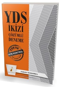 Pelikan YDS İkizi Çözümlü Deneme Pelikan Yayınları