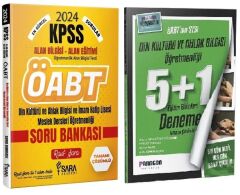 SÜPER FİYAT Şara Akademi ÖABT Din Kültürü Soru + Paragon 5+1 Deneme 2 li Set - Rauf Şara Şara Akademi + Paragon Yayıncılık