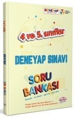 Editör 4. ve 5. Sınıf Tüm Dersler Deneyap Sınavı Soru Bankası Editör Yayınları