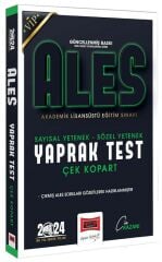 Yargı 2024 ALES VIP Yaprak Test Yargı Yayınları