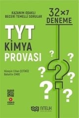 Nitelik YKS TYT Kimya Provası 32x7 Deneme Nitelik Yayınları