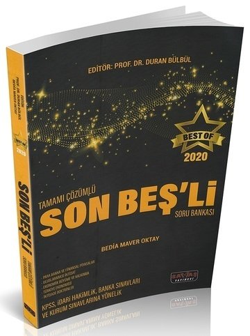 Savaş 2020 BEST OF Son Beşli Soru Bankası Çözümlü Savaş Yayınları