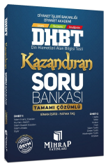 Mihrap DHBT Kazandıran Soru Bankası Çözümlü - Sinan İspir Mihrap Yayınları