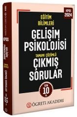 Öğreti 2024 KPSS Eğitim Bilimleri Gelişim Psikolojisi Çıkmış Sorular Son 10 Yıl Çözümlü Öğreti Akademi