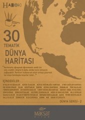 Harita Boyama Kitabı Haboki Dünya Serisi-2 Maksat Kitap