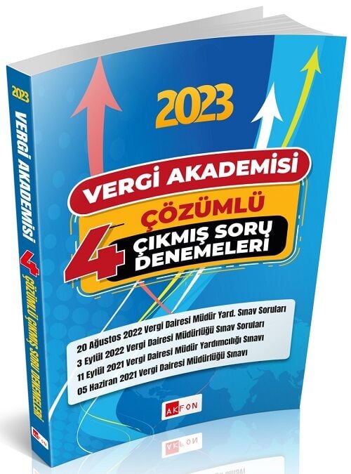 Akfon Vergi Akademisi 4 Deneme Çözümlü Akfon Yayınları