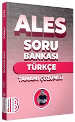Benim Hocam 2024 ALES Türkçe Soru Bankası Çözümlü - Kadir Başar Benim Hocam Yayınları