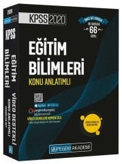 Pegem 2020 KPSS Eğitim Bilimleri Konu Anlatımlı Modüler Set Video Destekli Pegem Akademi Yayınları