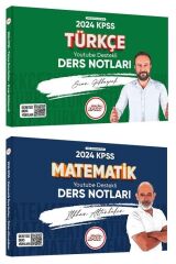 Hangi KPSS 2024 KPSS Türkçe+Matematik YouTube Destekli Ders Notları 2 li Set Hangi KPSS Yayınları