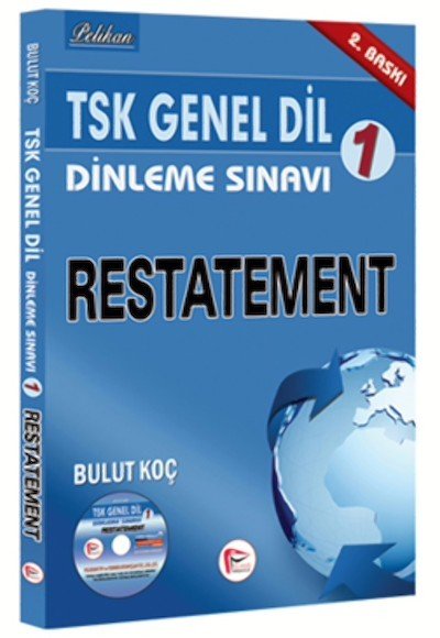 Pelikan TSK Genel Dil Dinleme Sınavı-1 Restatement Pelikan Yayınları