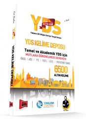 Yargı YDS Altın Seri Kelime Deposu 6500 Altın Kelime Yargı Yayınları