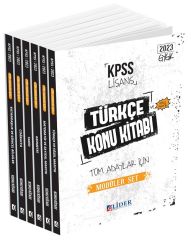 SÜPER FİYAT Lider 2023 KPSS Genel Yetenek Genel Kültür Konu Anlatımlı Modüler Set Lider Yayınları