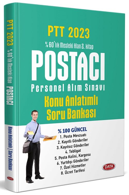 Data 2023 PTT Postacı Konu Anlatımlı Soru Bankası Data Yayınları