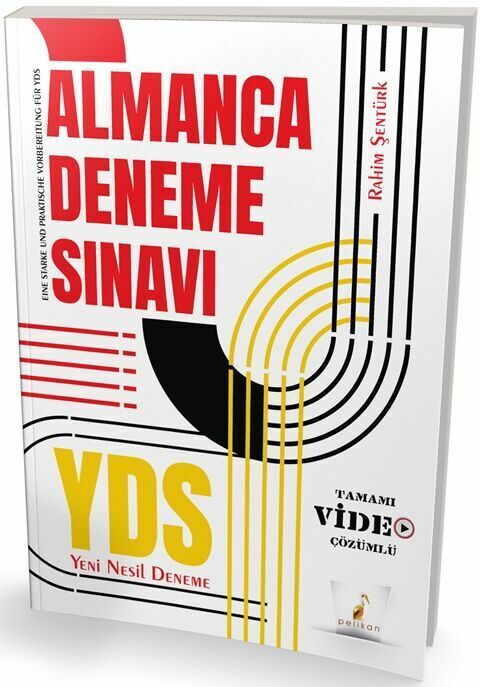 Pelikan YDS Almanca Deneme Sınavı Video Çözümlü Pelikan Yayınları