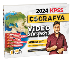 Eğit Akademi 2024 KPSS Coğrafya Video Ders Notu - Mehmet Eğit Eğit Akademi