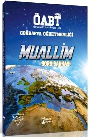 İsem 2019 ÖABT Muallim Coğrafya Öğretmenliği Soru Bankası Çözümlü İsem Yayıncılık