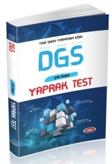Data DGS Yaprak Test Çek Kopar Data Yayınları
