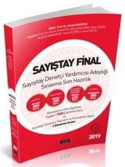 Savaş 2019 SAYIŞTAY FİNAL Sayıştay Denetçi Yardımcısı Sınavı Son Hazırlık Soru Bankası Savaş Yayınları