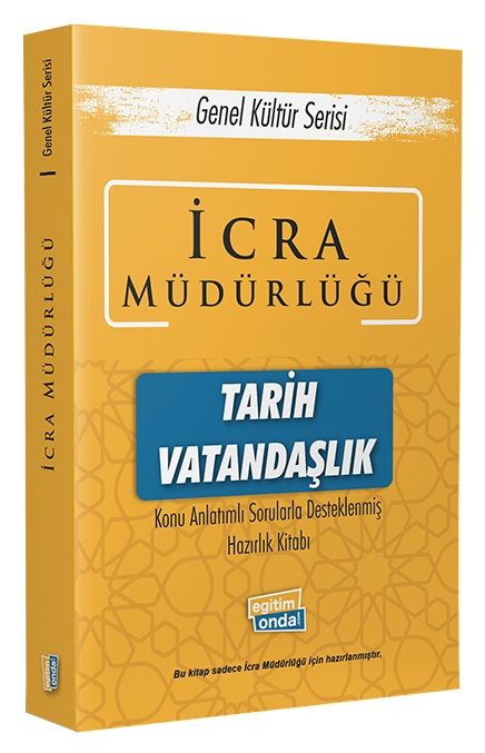 EğitimOnda İcra Müdürlüğü Tarih-Vatandaşlık Konu Anlatımlı Soru Bankası EğitimOnda