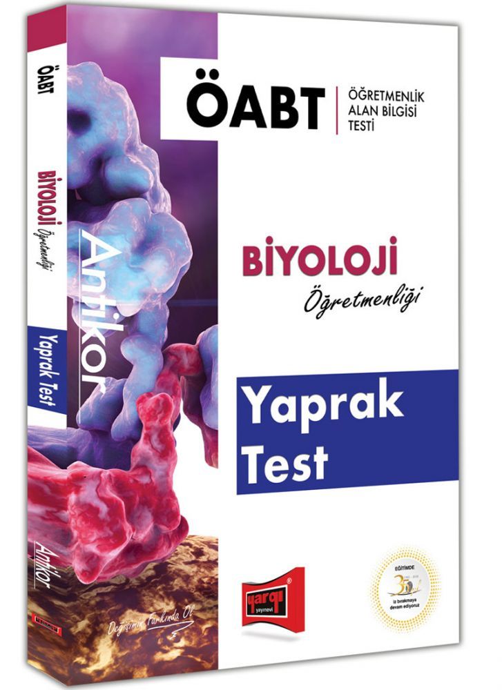 Yargı 2019 ÖABT ANTİKOR Biyoloji Öğretmenliği Yaprak Test Yargı Yayınları