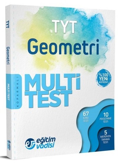 SÜPER FİYAT Eğitim Vadisi YKS TYT Geometri Multi Test Soru Bankası Eğitim Vadisi Yayınları