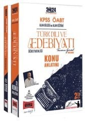 Yargı 2024 ÖABT Türk Dili ve Edebiyatı Öğretmenliği Konu Anlatımı 2 Cilt -  Uygar Yıldız Yargı Yayınları