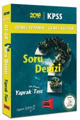 Yargı 2018 KPSS Genel Yetenek Genel Kültür Soru Denizi Yaprak Test Çek Kopartlı Yargı Yayınları