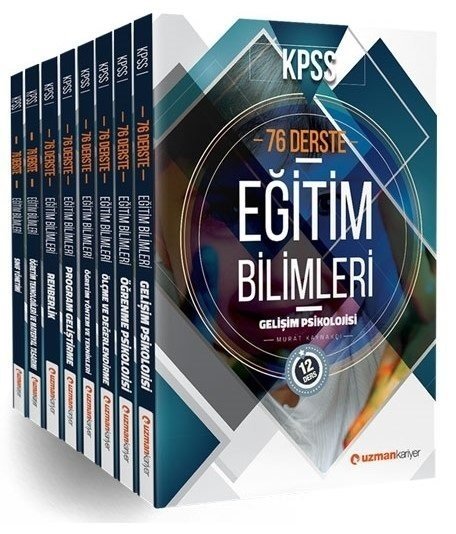 SÜPER FİYAT Uzman Kariyer KPSS Eğitim Bilimleri 76 Derste Konu Anlatımlı Modüler Set Uzman Kariyer