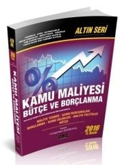 Savaş Kamu Maliyesi Bütçe Borçlanma Konu Anlatımlı Altın Seri Savaş Yayınları