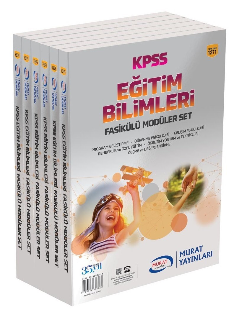 Murat KPSS Eğitim Bilimleri Fasikülü Konu Anlatımlı Modüler Set Murat Yayınları