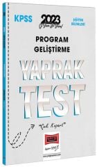 Yargı 2023 KPSS Eğitim Bilimleri Program Geliştirme Yaprak Test Çek Kopart Yargı Yayınları