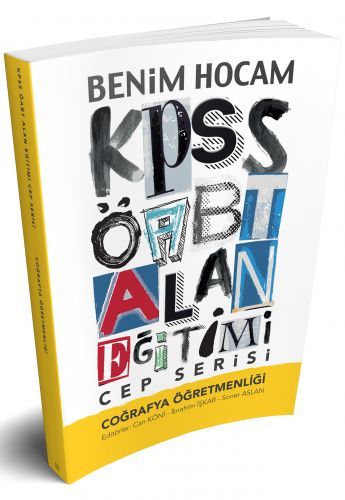 Benim Hocam 2019 ÖABT Alan Eğitimi Coğrafya Öğretmenliği Cep Kitabı Benim Hocam Yayınları