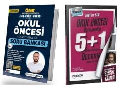 SÜPER FİYAT TKM Akademi ÖABT Okul Öncesi Soru + Paragon 5 Deneme 2 li Set TKM Akademi + Paragon Yayınları