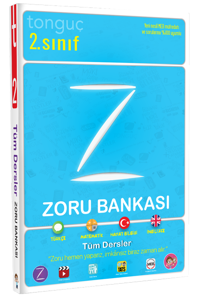 Tonguç 2. Sınıf Tüm Dersler Zoru Soru Bankası Tonguç Akademi