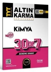 Altın Karma YKS TYT Kimya 30x7 Deneme Video Çözümlü Altın Karma Yayınları