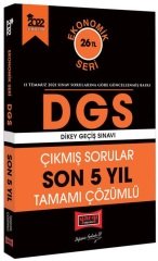 Yargı 2022 DGS Çıkmış Sorular Son 5 Yıl Çözümlü Ekonomik Seri Yargı Yayınları