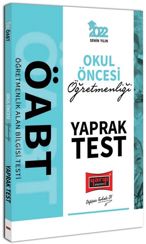 Yargı 2022 ÖABT Okul Öncesi Öğretmenliği Yaprak Test Yargı Yayınları