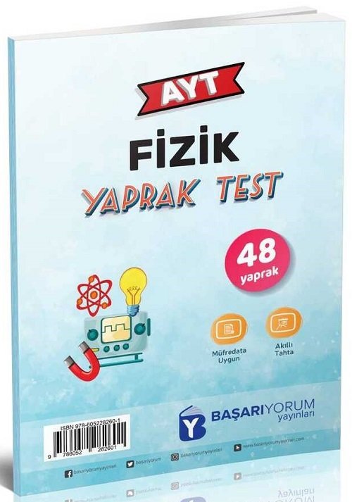 Başarıyorum YKS AYT Fizik 48 Yaprak Test Başarıyorum Yayınları