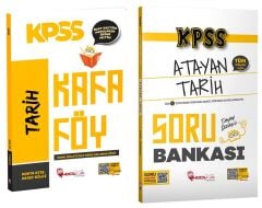 Hoca Kafası KPSS Tarih Kafa Föy Konu + Atayan Soru Bankası 2 li Set Hoca Kafası Yayınları