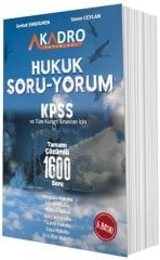 A Kadro KPSS A Grubu Hukuk Soru Yorum Soru Bankası Çözümlü 5. Baskı A Kadro Yayınları