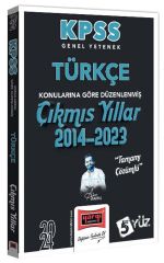 Yargı 2024 KPSS Türkçe 5Yüz Çıkmış Sorular Son 10 Yıl Konularına Göre Çözümlü - Aker Kartal Yargı Yayınları