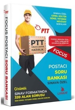Liyakat PTT POSTACI Sınavlarına Hazırlık FOCUS Soru Bankası Çözümlü Liyakat Yayınları