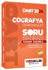 Yediiklim 2024 ÖABT Coğrafya Öğretmenliği Soru Bankası Çözümlü Yediiklim Yayınları