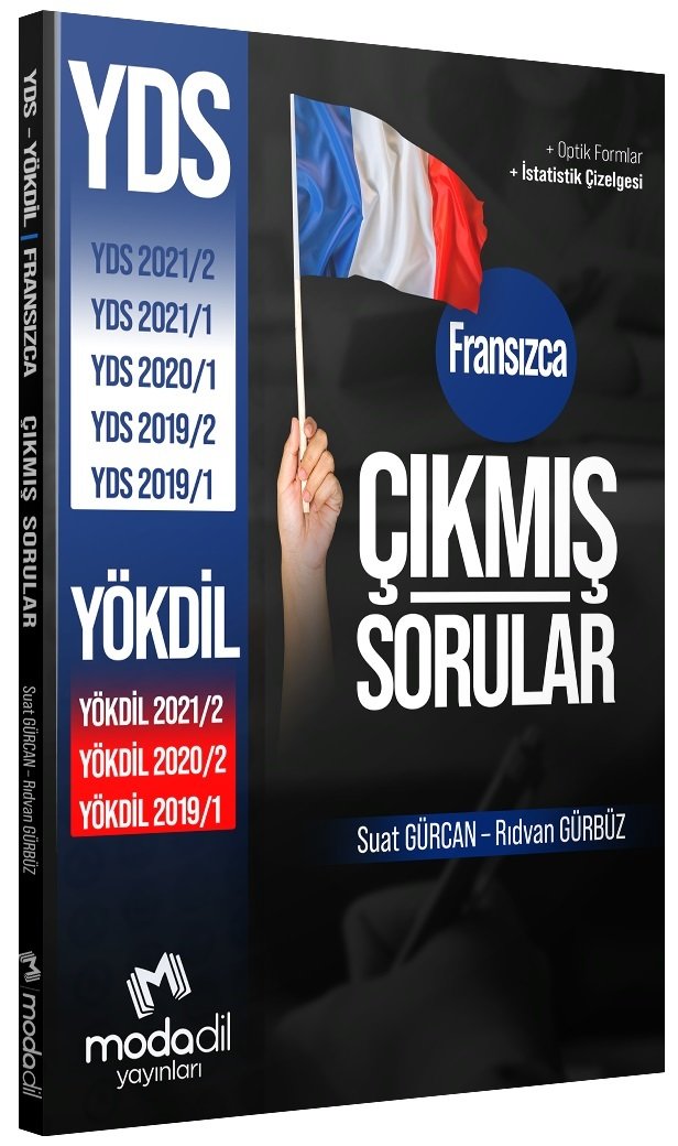 Modadil YDS Fransızca Çıkmış Sorular - Suat Gürcan, Rıdvan Gürbüz Modadil Yayınları